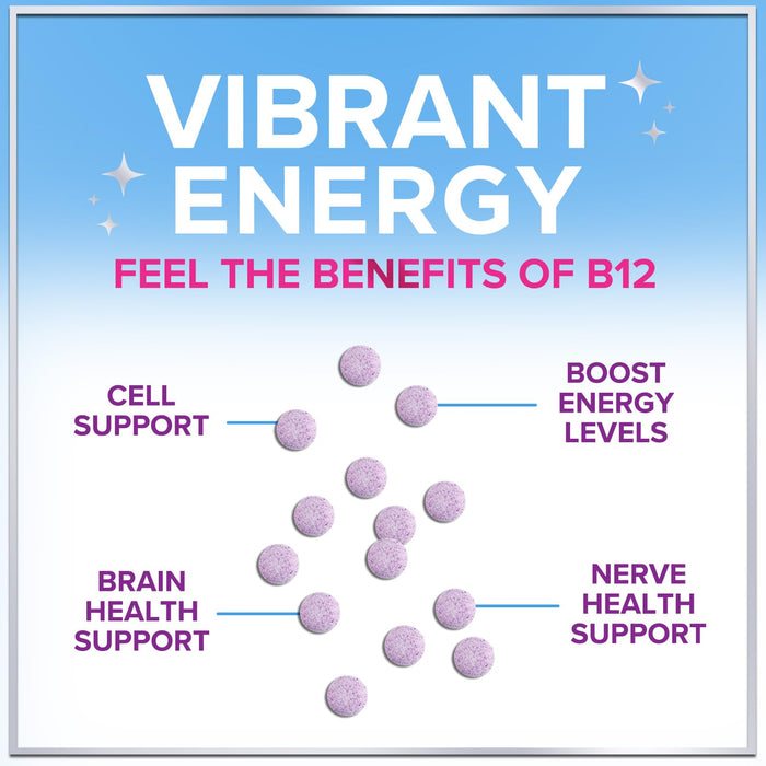 B 12 Vitamin Chewables 1000 mcg – 60 Chewables