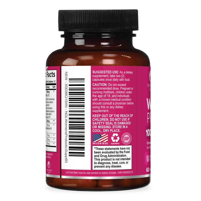 Probiotics For Women 50 Billion CFU – 60 Capsules