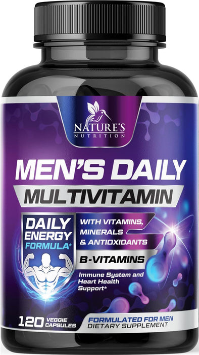 Men’s Daily Multivitamin – 120 Capsules