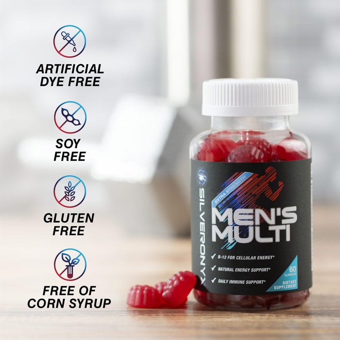 Multivitamin for Men - Daily Mens Multivitamins & Multiminerals with Vitamin D, Vitamin C, B12 Zinc & More - Energy, Memory, Focus & Immune Health Support - Essential for Men Over 40 - 60 Capsules