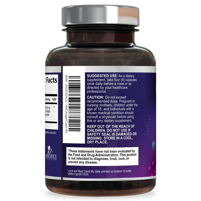Multi Collagen Peptides – 180 Capsules
