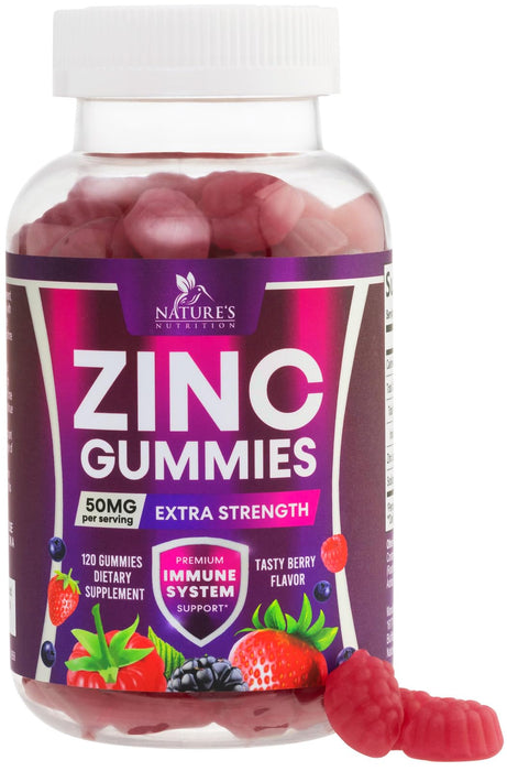 Zinc Gummies 50mg – 120 Gummies