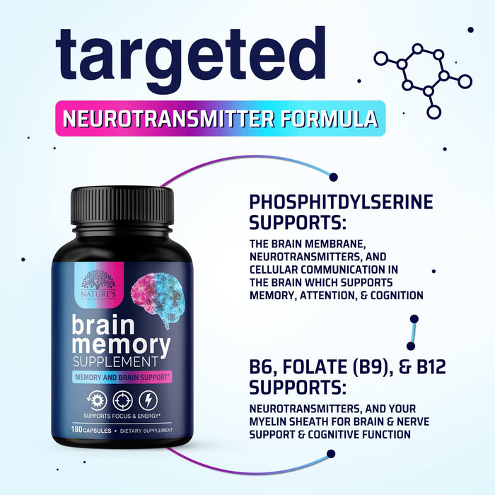 Brain Memory – 180 Capsules