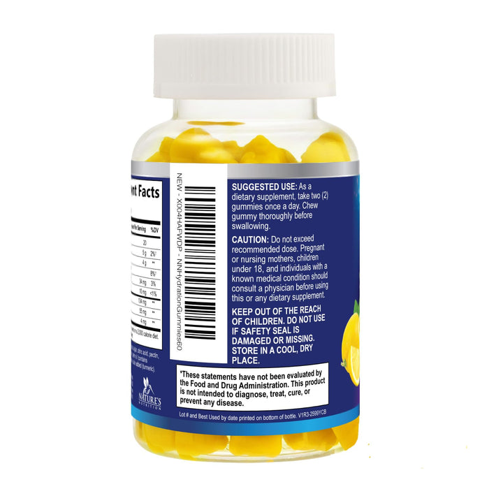 Hydration Electrolyte Gummies – 60 Gummies
