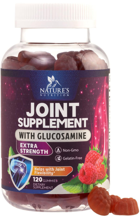 Joint Support Gummies Glucosamine + Vitamin E – 120 Gummies