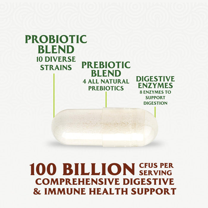 Probiotics – 100 Billion CFU – 60 Capsules