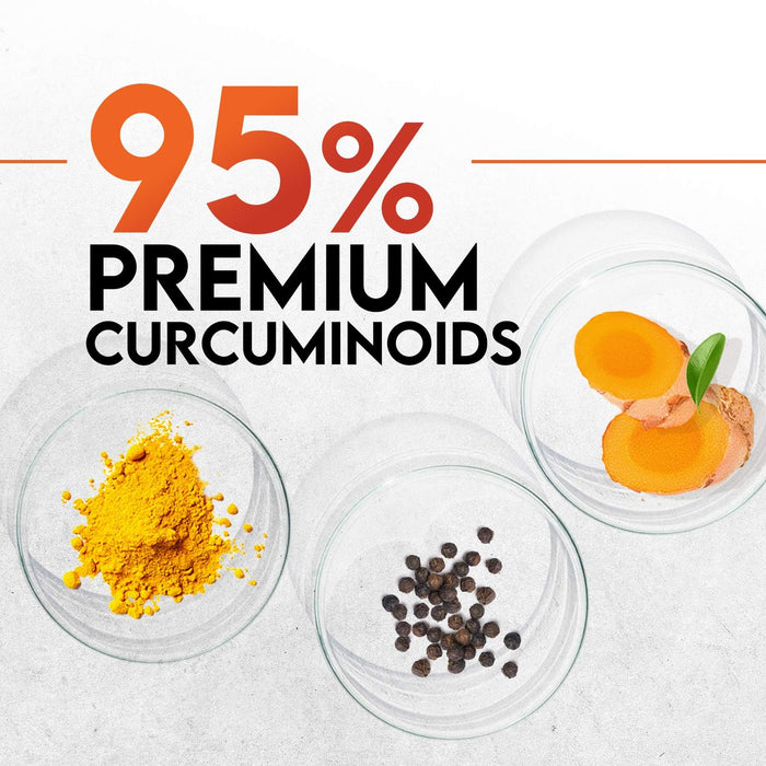 Turmeric Curcumin 2000mg with BioPerine + 95% Curcuminoids - 240 Capsules
