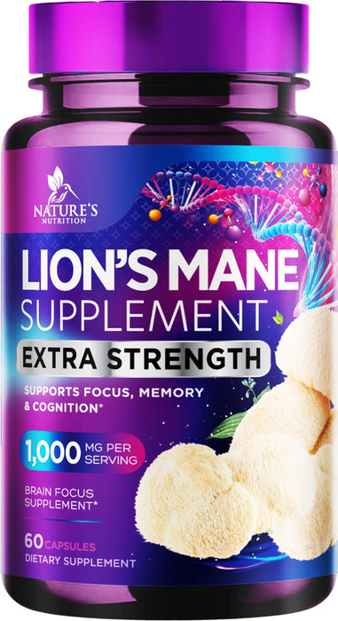 Lions Mane Mushroom – 60 Capsules