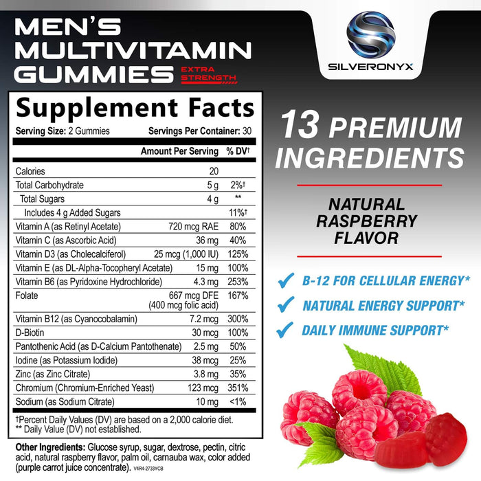 Men’s Daily Multivitamin – 60 Gummies