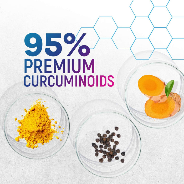 Turmeric Curcumin Supplement with BioPerine 95% Curcuminoids 1500mg with Black Pepper for Best Absorption - Best Natural Vegan Joint Support - Bottled in USA, Non-GMO, Organic Tumeric - 240 Capsules